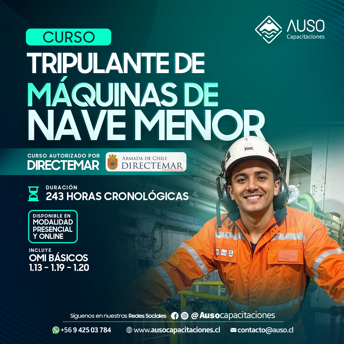 Curso Tripulante de Maquinas de Nave Menor - cuadrado