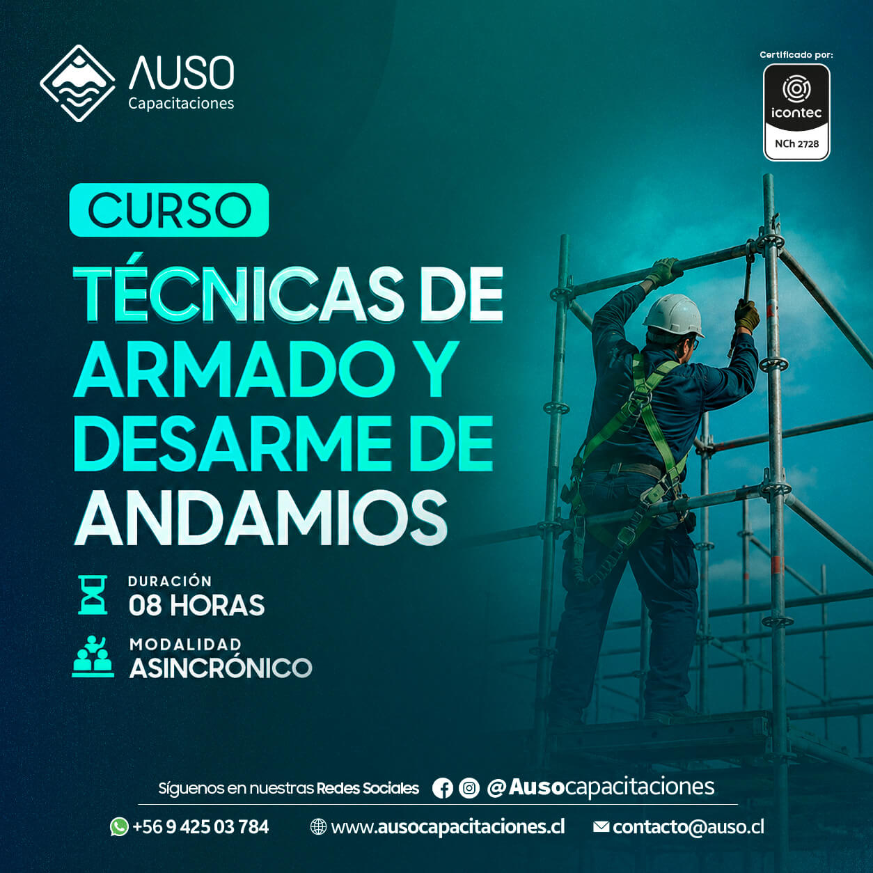 Curso Técnicas de Armado y Desarme de Andamios
